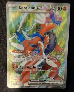 Pokemon Koraidon ex 231/198 SV01 Scarlet & Violet Ultra Rare Full Art Holo 230 … - Image 1