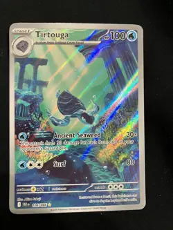 Tirtouga 106/086 Illustration Rare - Black Bolt - Pokemon TCG - Image 1