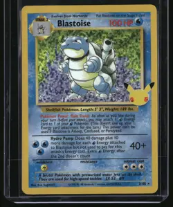 Pokemon Celebrations Blastoise Classic Collection 2/102 NM - Image 1