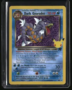 Pokemon Celebrations Dark Gyarados Classic Collection 8/82 NM - Image 1