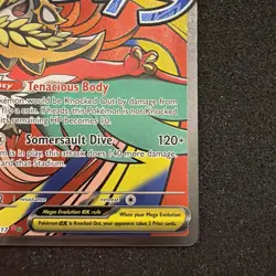 Pokemon TCG Mega Hawlucha ex - 268/217 - ME: Ascended Heroes Mega Attack Rare - Image 4
