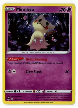 Pokemon TCG Darkness Ablaze Mimikyu #81 - Image 1