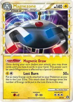 Magnezone Prime - Pokemon HGSS Triumphant 96/102 (LP) - Image 1