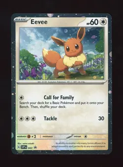 [NM] Cosmos Holo Eevee SVP 043 Pokemon TCG - Image 1