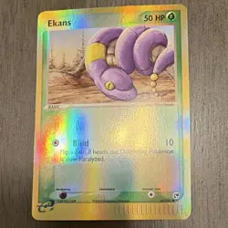 Pokemon Ekans 64/100 Sandstorm Reverse Holo Common - Image 1