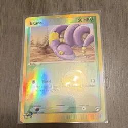 Pokemon Ekans 64/100 Sandstorm Reverse Holo Common - Image 3