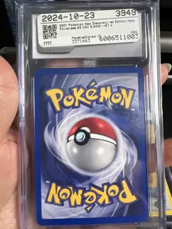 Vintage Pokemon TCG Forretress Neo Discovery 1st Edition #2 Holo Graded AGS 8.5 - Image 3