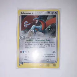 Pokemon Salamence Holo Promo EX Dragon 19/97 100 HP Stage 2 English - Image 1