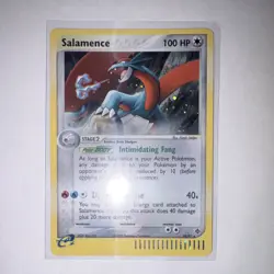 Pokemon Salamence Holo Promo EX Dragon 19/97 100 HP Stage 2 English - Image 2