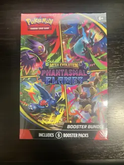 Pokemon TCG: Phantasmal Flames Factory Sealed Booster Bundle Box Factory Sealed - Image 1