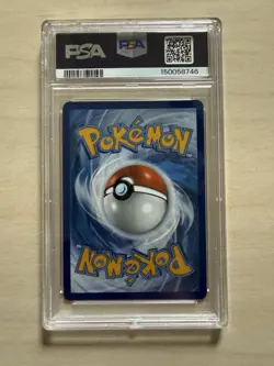 Pokemon TCG Team Rockets Meowth 203/182 IR Destined Rivals PSA 9 - Image 2