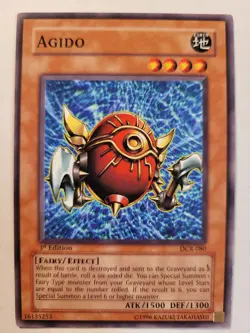 Yu-Gi-Oh! Agido - DCR-080 - 1st Edition - Lightly Played - Image 1