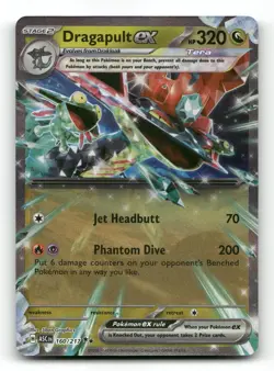 Dragapult ex 160/217 - ME: Ascended Heroes - Pokemon Card NM/M - Image 1