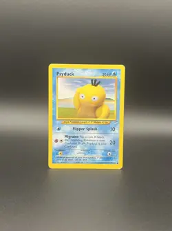 Psyduck 79/105 Neo Destiny Unlimited Pokemon Card Yuka Morii LP/MP - Image 1