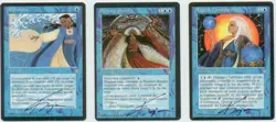 SIGNED MTG Kaja Artist Proof _10x FRENCH ICE AGE - Hydro/Pyroblast, STP, S Link - Image 4