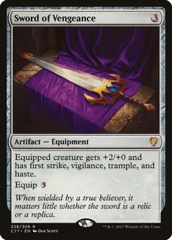 MTG Sword of Vengeance Commander 2017 #228 Rare Magic The Gathering - Image 1