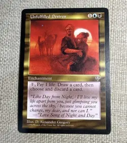 Unfulfilled Desires - Mirage - | MTG vintage pack fresh Gem/Mint (Free Shipping - Image 1