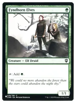 MtG The List Fyndhorn Elves Non-Foil - Image 1