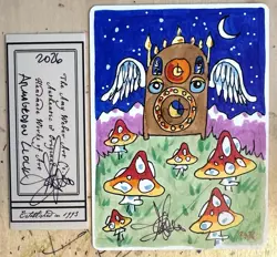 MTG ARTIST PROOF MTG Armageddon Clock AP Sketch Art Amy WEBER - Image 1