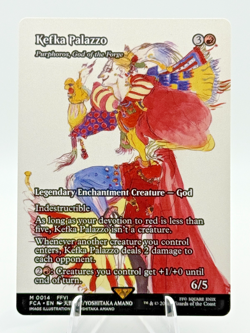 MTG: Kefka Palazzo -Purphoros, God of the Forge (M-14) Normal -Final Fantasy - Image 1