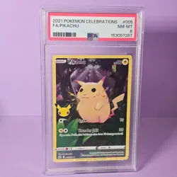 PSA 8 - 2021 Pokemon Celebrations FA/ Pikachu #5 - Image 1