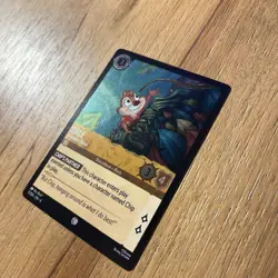 Dale Friend In Need 7/204 Cold Foil Disney Lorcana Azurite Sea - Image 2