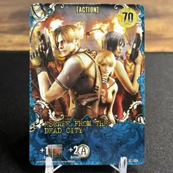 Resident Evil Deck Building Game Escape From The Dead City AC-004 Action Card - Image 1