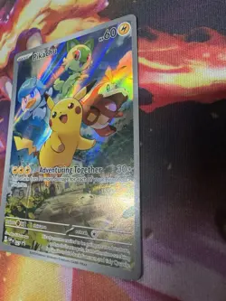 Pikachu 027 Sv: Scarlet & Violet Promo Cards Holo - Image 3