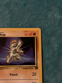 Machop Team Rocket (2000) 59/82 Common - WOTC Vintage Pokemon Card - Image 3