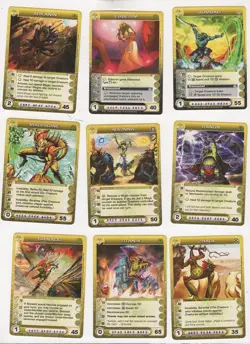 Chaotic lot #044. Lot of 9 Mipedians creature cards. All MAX Energy - Image 1