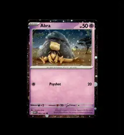 Abra 063/165 Holo Promo Miscellaneous Cards & Products Pokemon Near Mint - Image 1