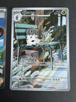 Pokemon TCG Cards Lot Of 2 - Rosa’s Encouragement & Spewpa Perfect Order SIR - Image 2