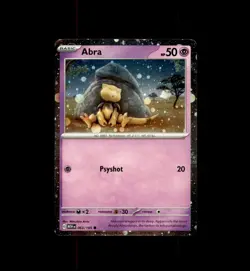 Abra 063/165 Holo Promo Miscellaneous Cards & Products Pokemon Near Mint - Image 1