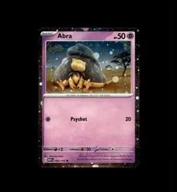 Abra 063/165 Holo Promo Miscellaneous Cards & Products Pokemon Near Mint - Image 1