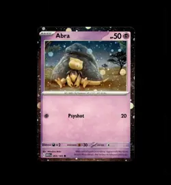 Abra 063/165 Holo Promo Miscellaneous Cards & Products Pokemon Near Mint - Image 1