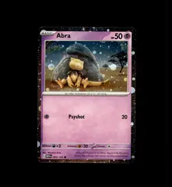 Abra 063/165 Holo Promo Miscellaneous Cards & Products Pokemon Near Mint - Image 1