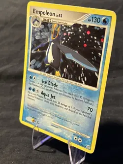 Empoleon Diamond and Pearl Holo Pokemon TCG Card 4/130 Rare HP - Image 2