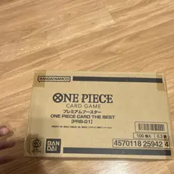 Bandai ONE PIECE CARD THE BEST PRB-01 Booster FACTORY SEALEDCase Japanese 2024 - Image 1