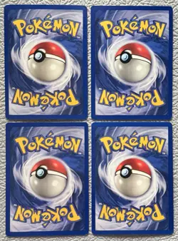 Pokemon TCG WOTC Base Set Card Lot x4 NM 💎 1999 Vintage Pokemon - Image 2