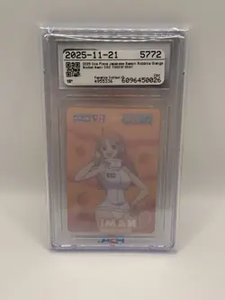 2025 ONE PIECE X BASKIN ROBBINS ONE PIECE CAMPAIGN COLLECTION CARDS NAMI CGC 10 - Image 2