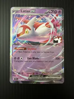 Latias ex 076/191 Player Stamped Prize Pack Series Cards Holo NM Pack Fresh - Image 1