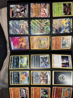 Pokemon TCG Mixed Card Lot Pikachu Charizard Squirtle Holo Foil Binder Included - Image 4