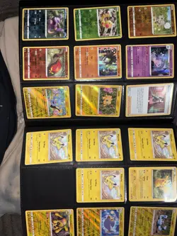Pokemon TCG Mixed Card Lot Pikachu Charizard Squirtle Holo Foil Binder Included - Image 5