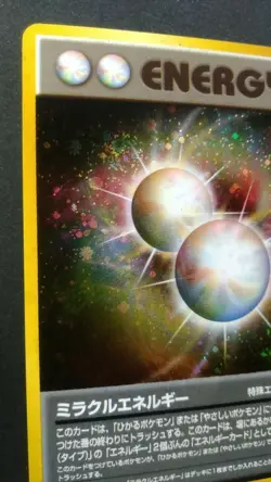 Miracle Energy Pokemon Card Japanese Game Nintendo Rare Holo F/S Played - Image 2