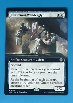 Illustrious Wanderglyph (Extended Art) Commander: the Lost Caverns of Ixalan... - Image 1