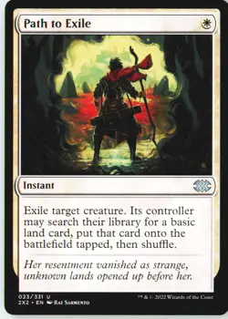 Path to Exile 23 Uncommon Double Masters 2022 Near Mint - Image 2