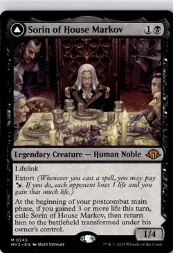Sorin of House Markov Modern Horizons 3 Regular NM M 0245 - Image 1