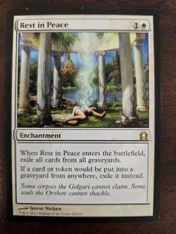 Rest in Peace LP Return to Ravnica MTG FREE SHIPPING - Image 1