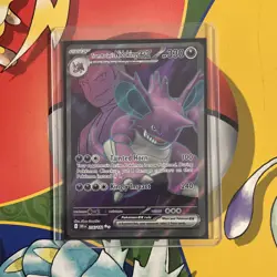 Pokemon TCG Giovanni, Mega Heracross EX, Team Rocket Nidoking EX Lot - 3 Cards - Image 2