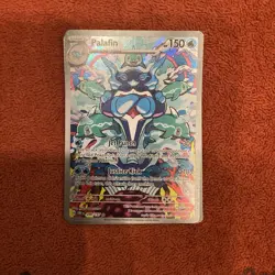 Pokemon TCG Palafin SV03: Obsidian Flames 200/197 Holo Illustration Rare NM - Image 1